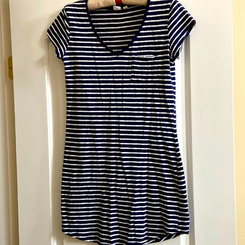 GAP striped jersey dress in size S